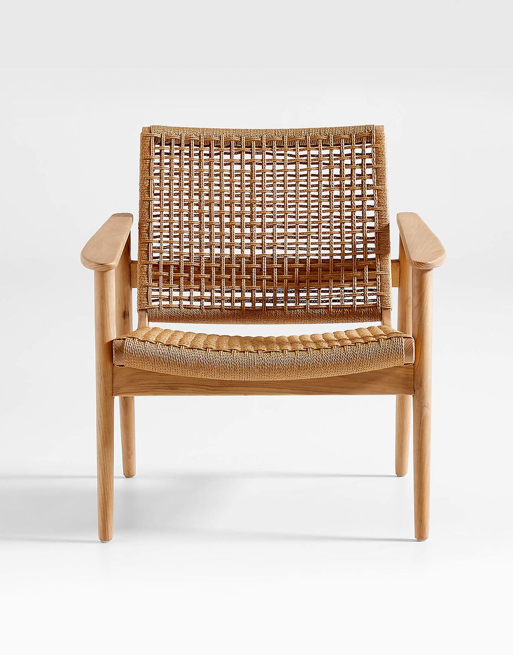 Natural Wood and Leather Chair — изображение 3